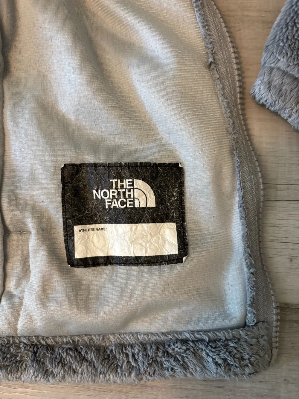 The North Face Fleece Jacket Gray Girls XL 18 Full Zip Cozy (Fits Women XS S)